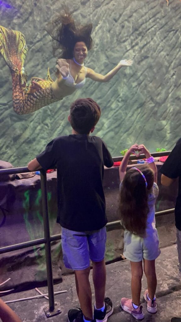 Tanque da Sereia no Aquário de São Paulo