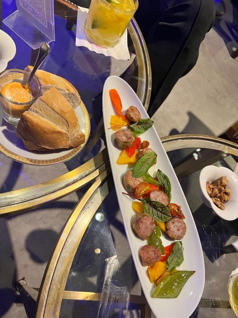 Aperitivo no Crystal Bar em Buenos Aires Argentina