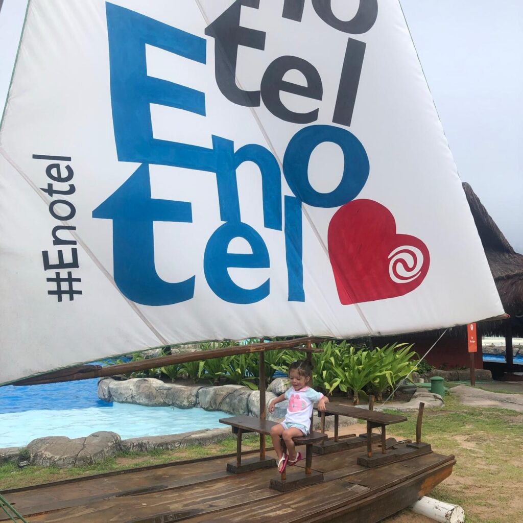 turista no enotel em porto de galinhas