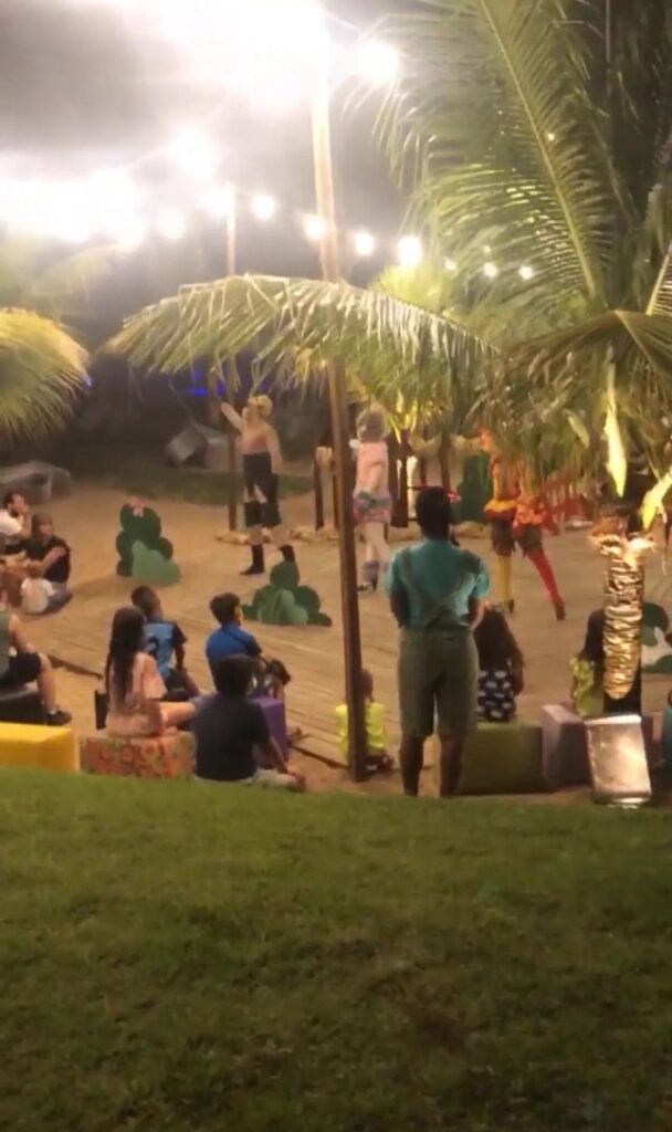 turista equipe de recreção no enotel porto de galinhas