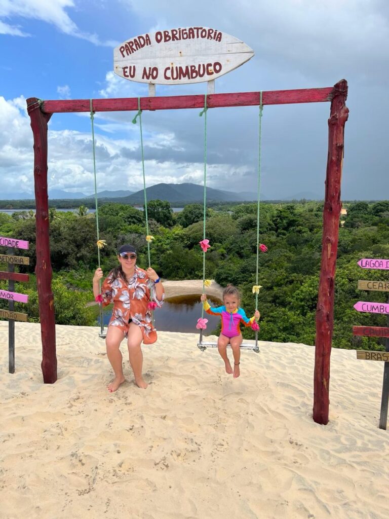 balanço nas dunas de caucaia no ceara