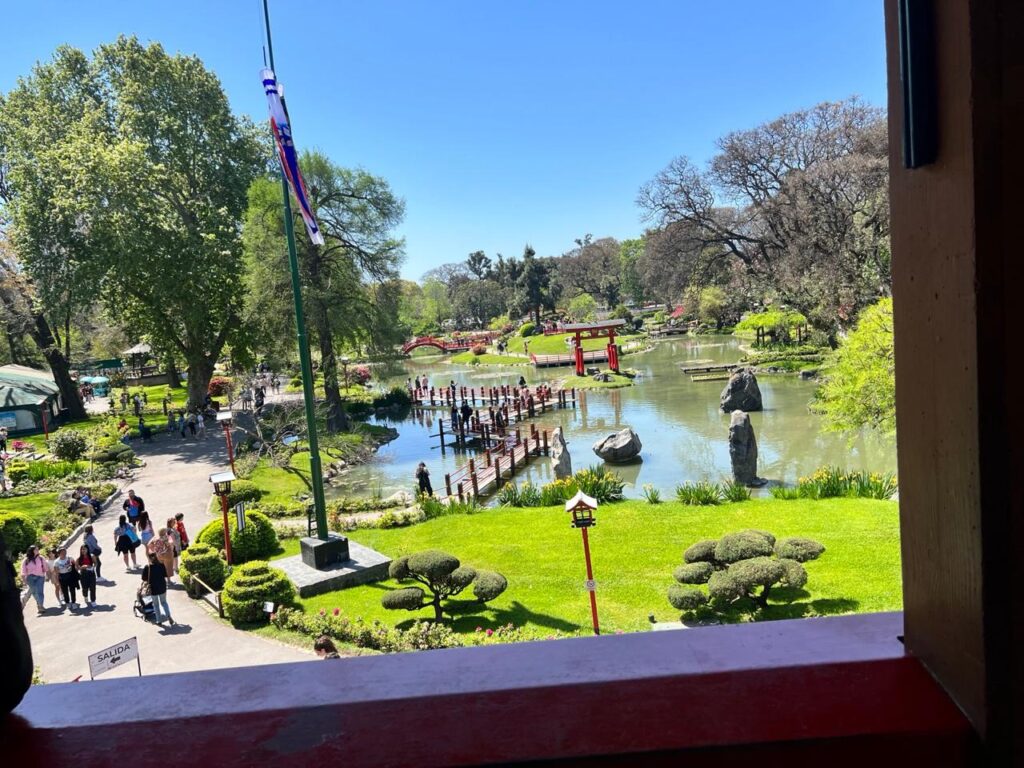 VISTA DO JARDIM JAPONES EM BUENOS AIRES
