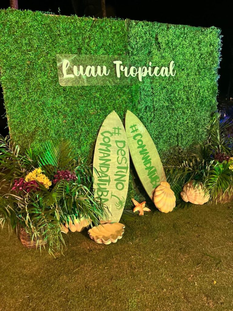 noite de luau na praia no resort transamerica comandatuba