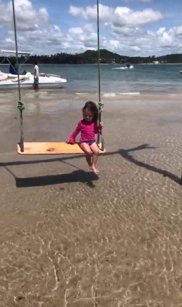 balanços no caminho de moises em maragogi