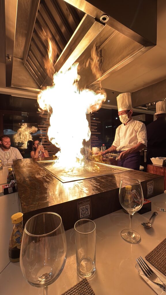 noite japonesa no ocean palace resort