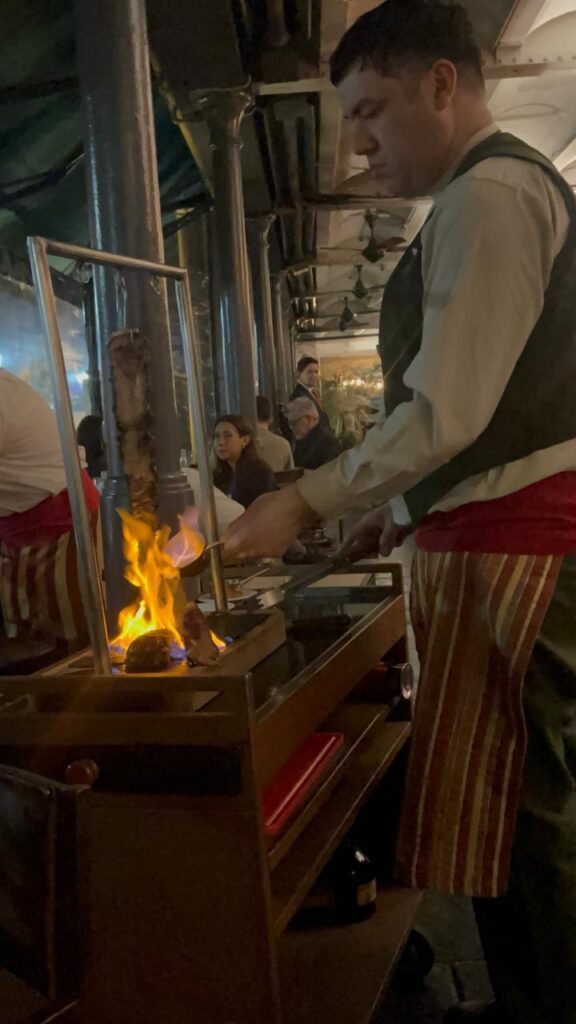 Restaurante CABANA LAS LILAS EM PUERTO MADERO EM BUENOS AIRES