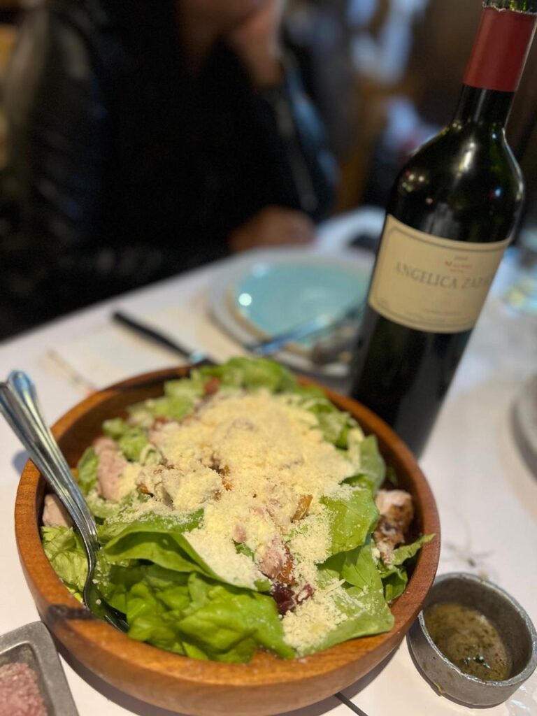 SALADA CEASEAR RESTAURANTE LA CABRERA BUENOS AIRES
