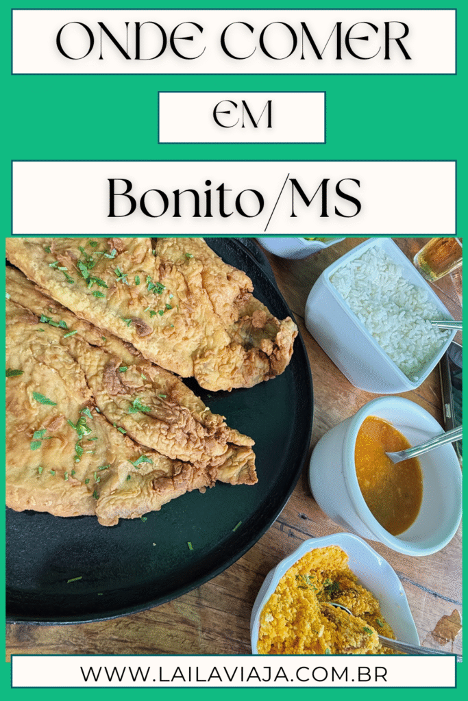 onde comer em bonito ms
