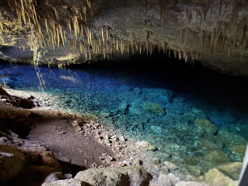 gruta do lago azul em bonito ms