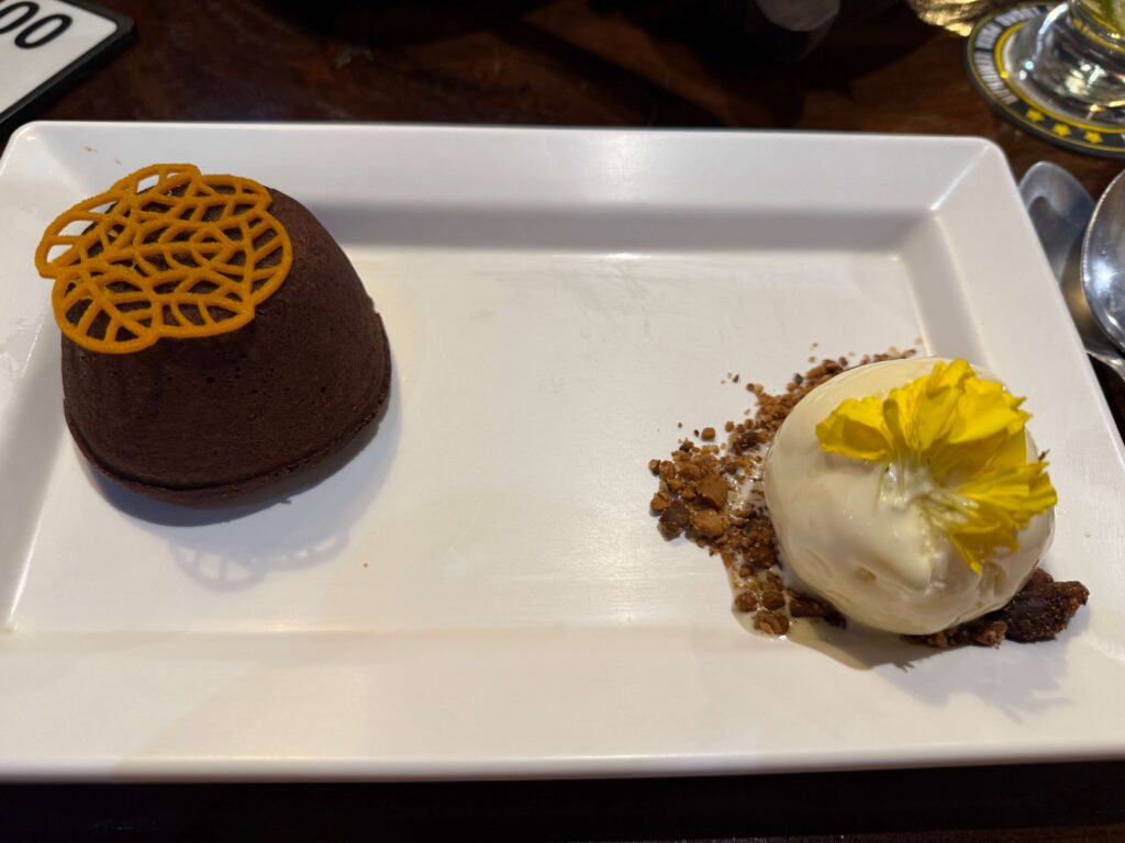 petit gâteau no restaurante casa do joao em bonito ms