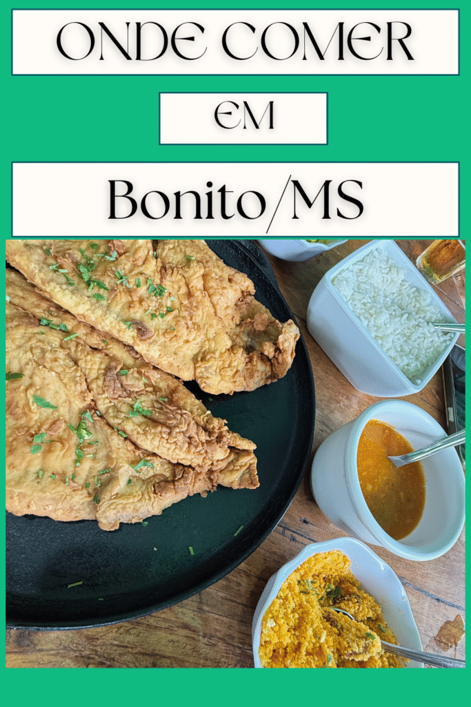 onde comer em bonito/ms 