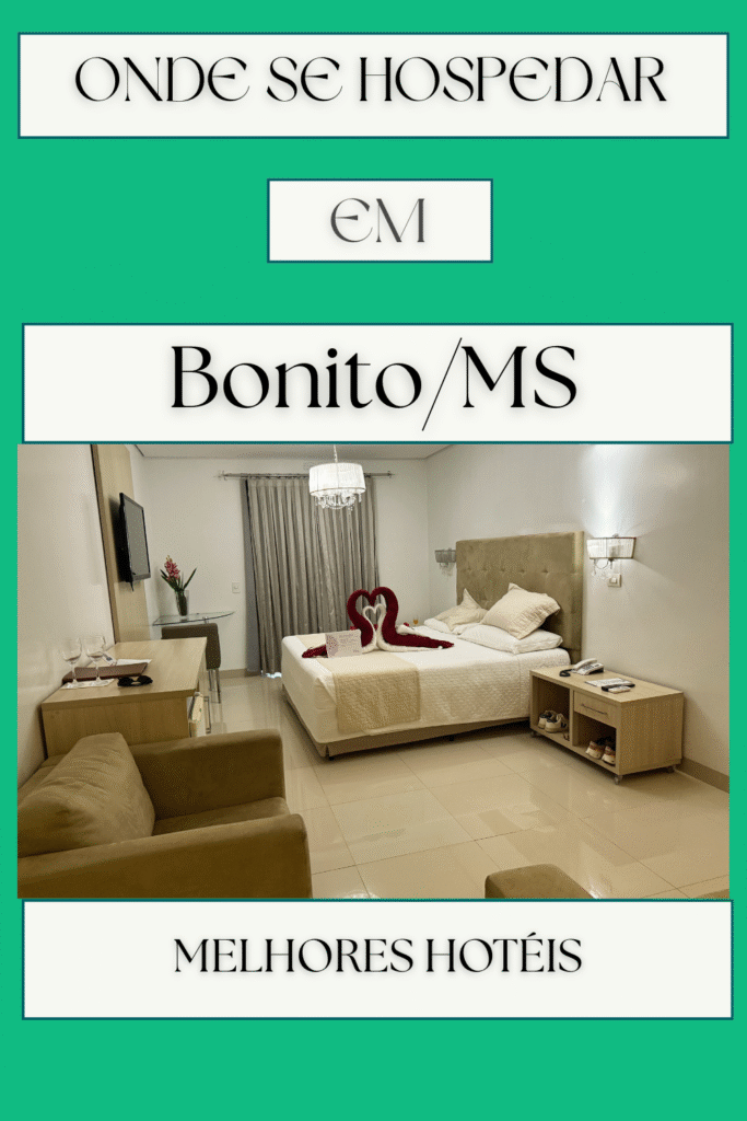onde se hospedar em bonito ms