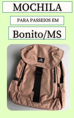 mochila para bonito/ms
